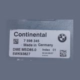 BMW 750Li N63 DME MSD85.0 MOTORSTEUERGERÄT ECU MODUL ECM 7598345