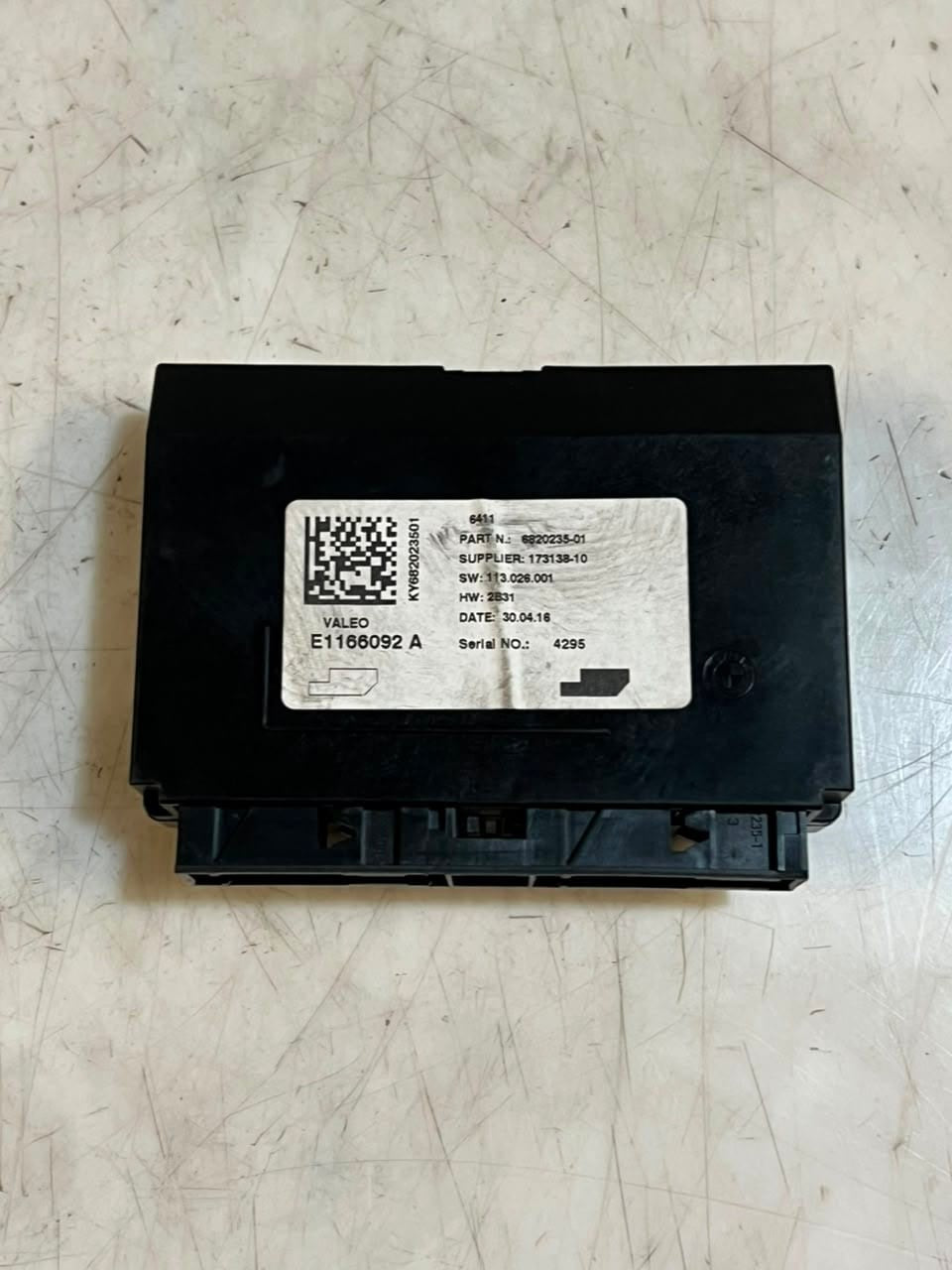 2016 BMW 1 3 4 Series F31 F36 F32 AC Comfort Control Module 6820235-01 OEM