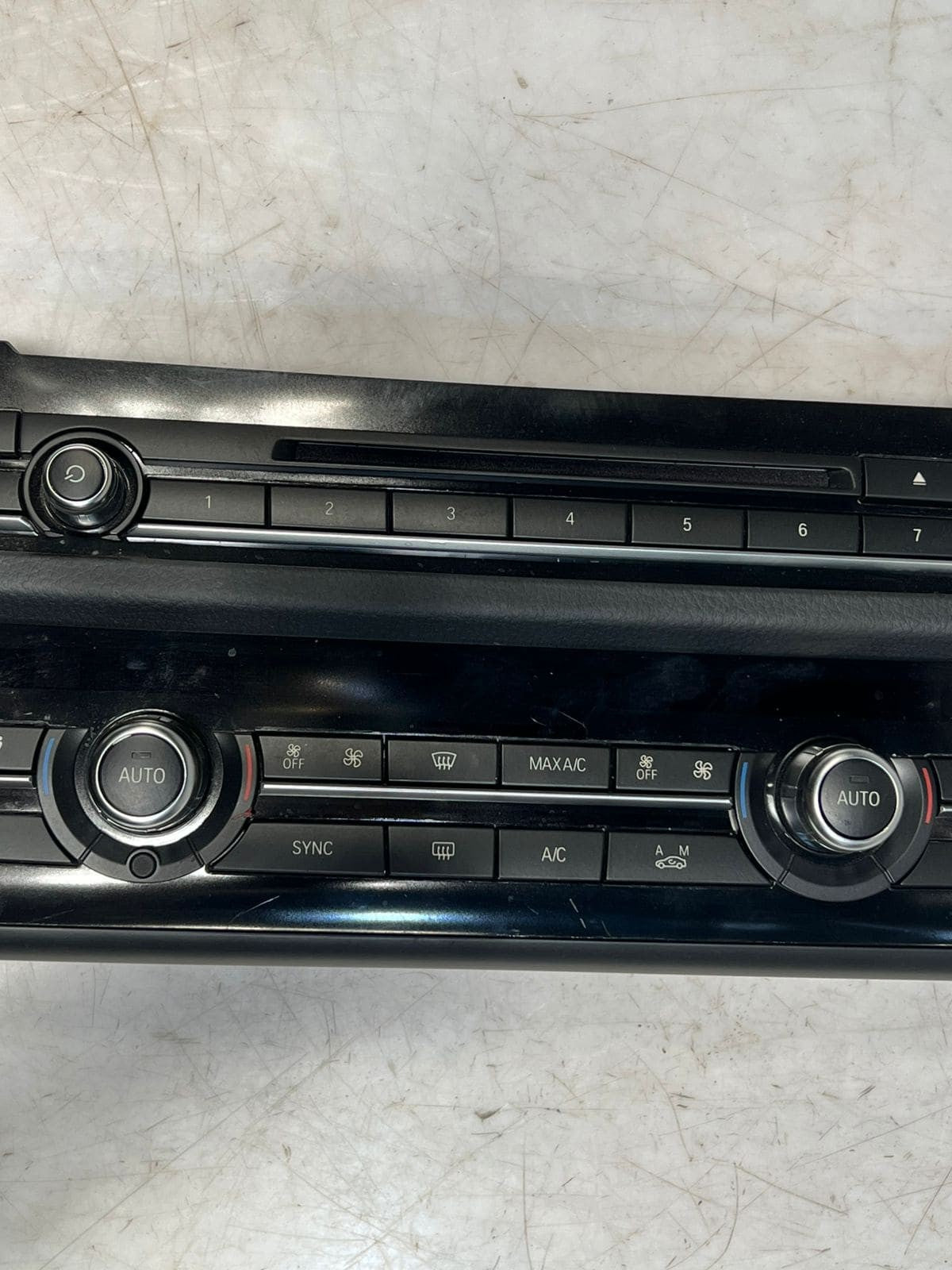 2012 BMW 528i F10 535 series A/C Climate Control Switch PANEL 6805772 OEM
