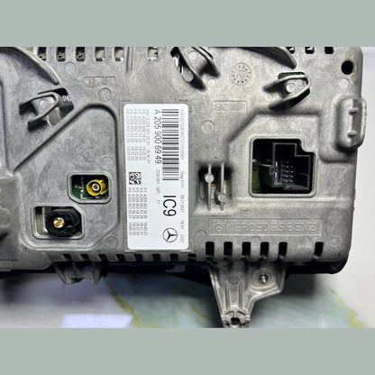 Mercedes W205 Speedometer Instrument Cluster Speedometer Display A205 9006949
