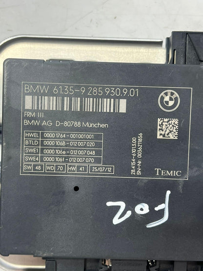 2011-2015 BMW F01 F02 740i 750i FRM3 Footwell LED Control Module 9285930 OEM