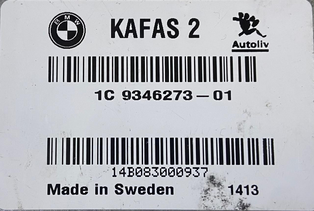 OEM BMW 3 GT F34 F06 F10 KAFAS 2 CAMERA CONTROL UNIT 190kW 9346273