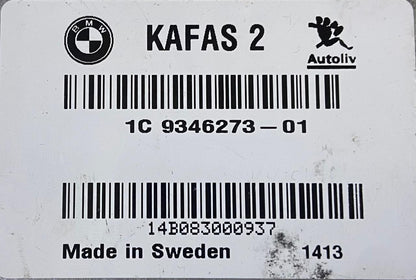 OEM BMW 3 GT F34 F06 F10 KAFAS 2 CAMERA CONTROL UNIT 190kW 9346273