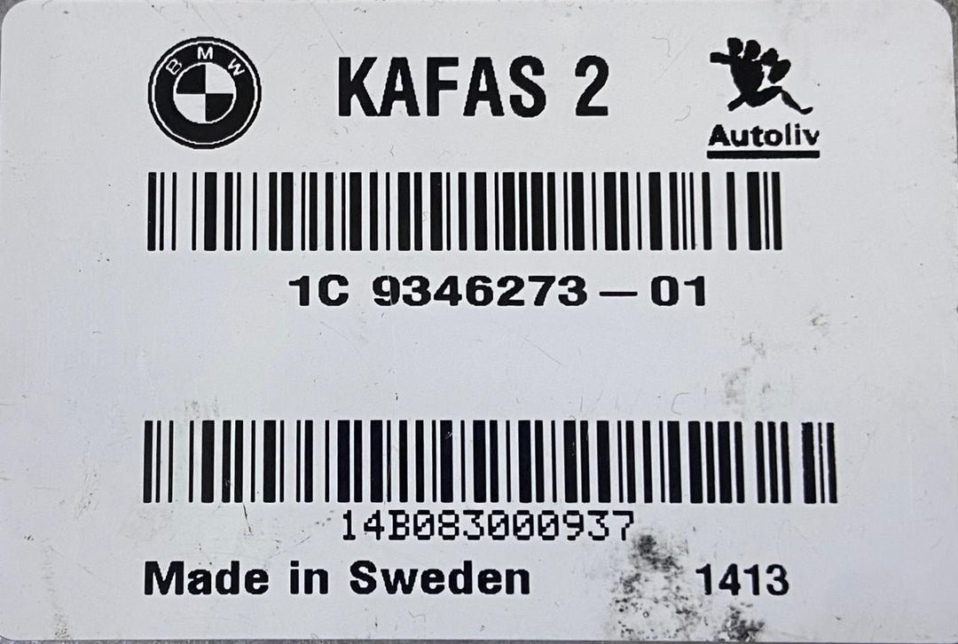 OEM BMW 3 GT F34 F06 F10 KAFAS 2 CAMERA CONTROL UNIT 190kW 9346273
