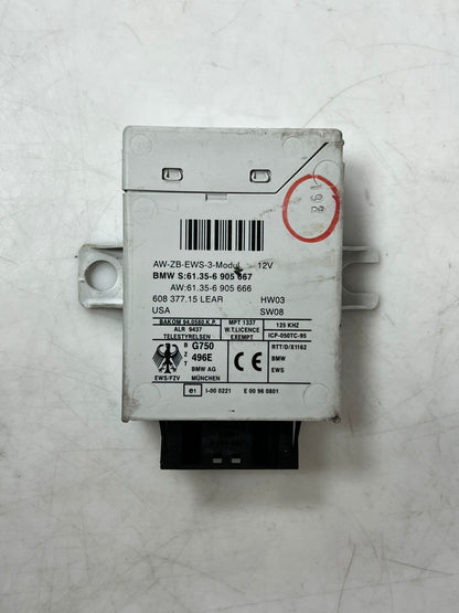 BMW 3 series E46 set basic control unit key control unit EWS 7523838 7522729