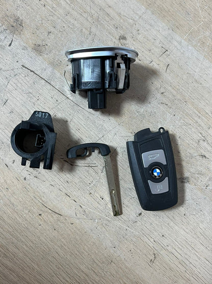BMW 218d 2015 F45 B47 ENGINE CONTROL UNIT ECU KIT DDE 8587952