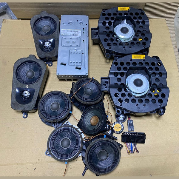 2012-2018 BMW X5 F15 HARMAN KARDAN SOUND SYSTEM FULL SETS HEAD UNIT AMPLI SUBWFR