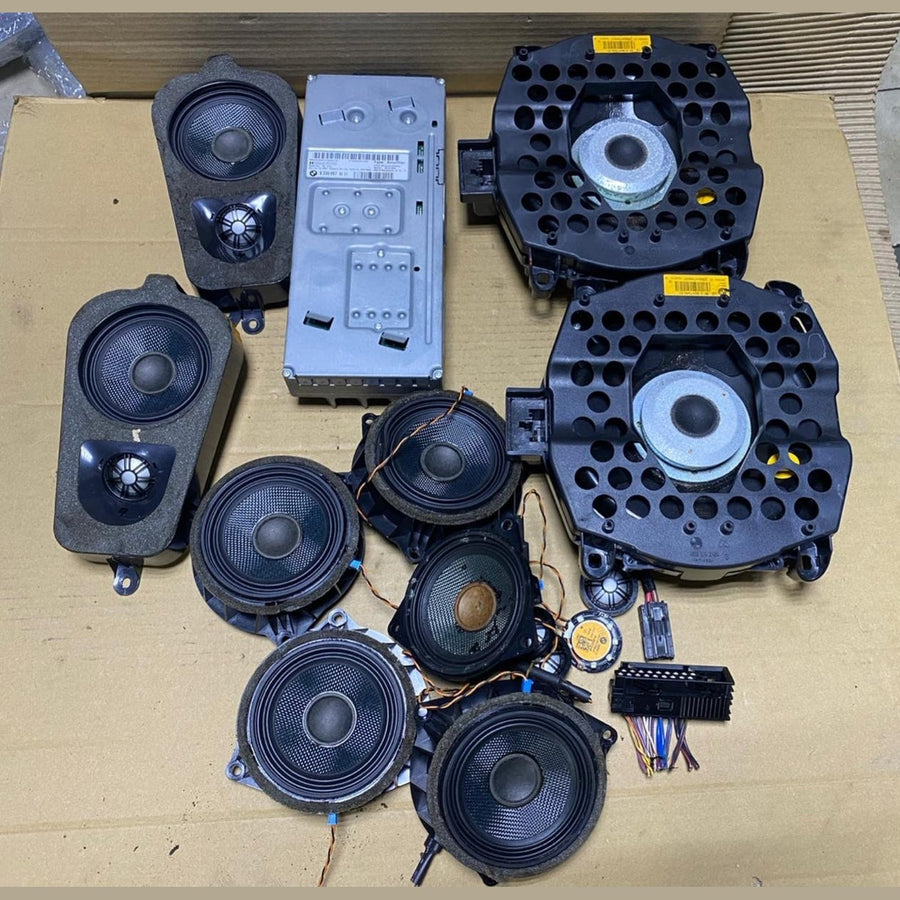2012-2018 BMW X5 F15 HARMAN KARDON SOUNDSYSTEM KOMPLETTSET HEADUNIT VERSTÄRKER SUBWOOFER