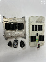 Load image into Gallery viewer, 2015 BMW N20 F30 520i Engine Control Unit ECU SET DME + FEM + 1KEY 8606777