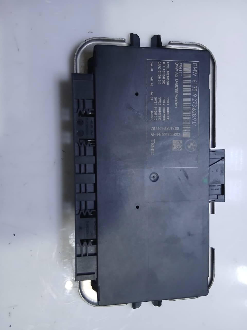 2011 BMW 5 Series F10 F11 F01 F06 F12 Light Control Module LCM 9273628 OEM