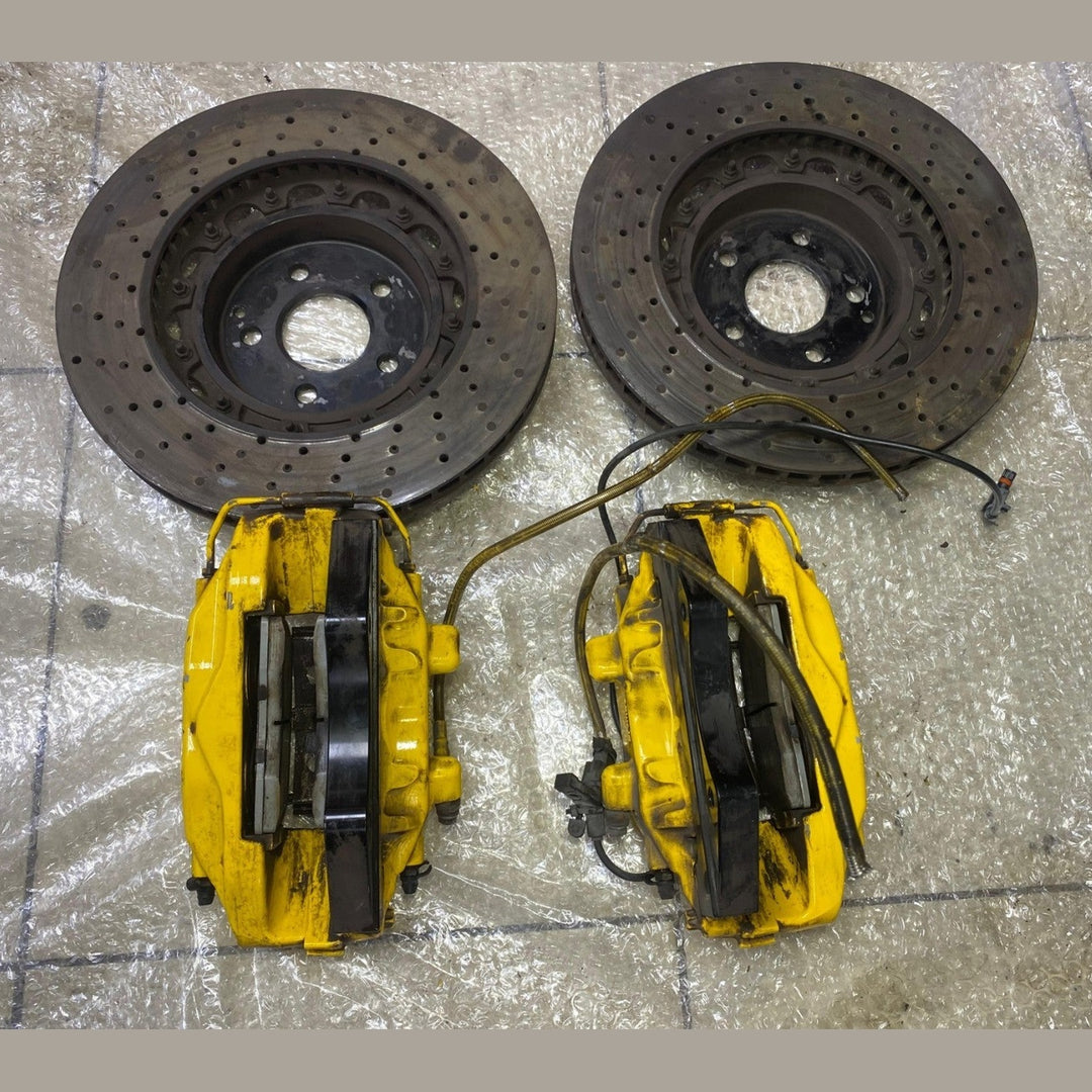 08-14 Mercedes-Benz W204 C-Class Front Left & Right Brambo Brake Calipers \Discs