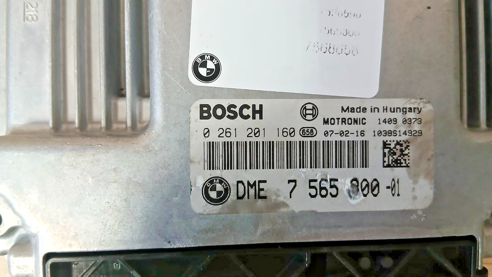 BMW E87 E90 118i N46 ECU DME Engine Control Unit Computer 7565300 Used OEM