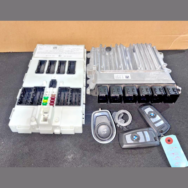 OEM BMW F30 B48 HYBRID ENGINE CONTROL UNIT DME ECU SET 8693213