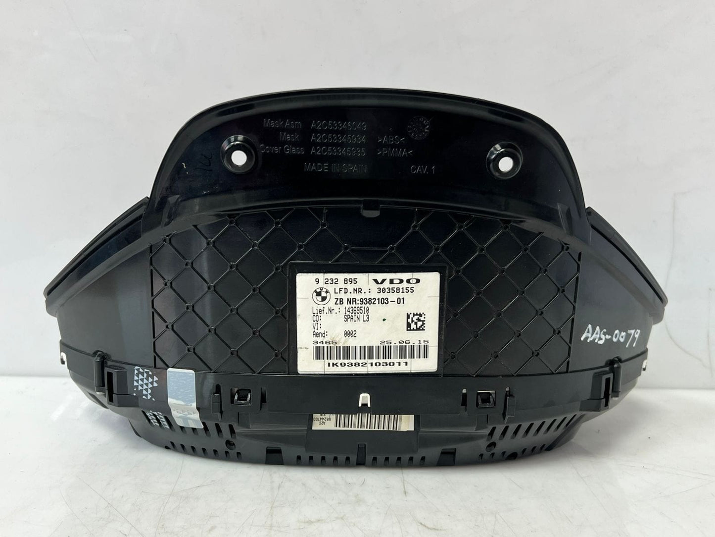 2014-2016 BMW 3 Series F30 428i PETRO Instrument Cluster speedometer 9382103 OEM