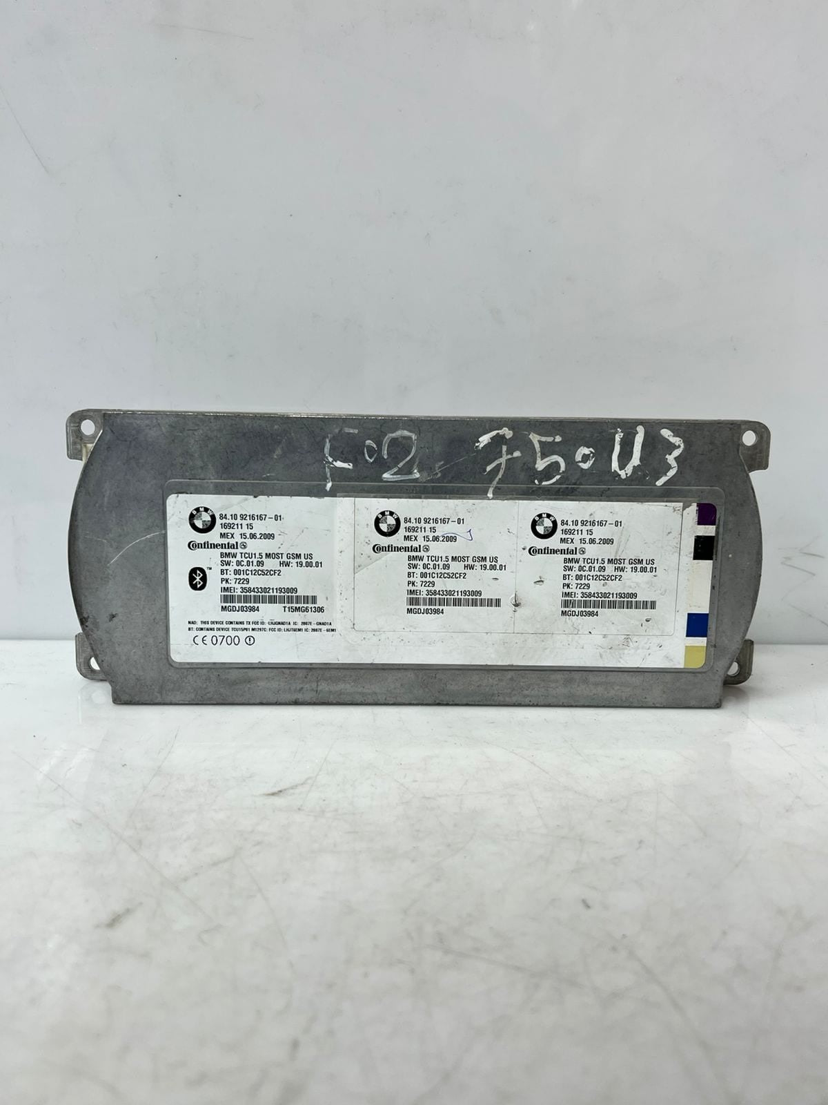 BMW 5 Series and 7 Series F01 F02 F03 F04 Bluetooth Control Module 9216167 OEM