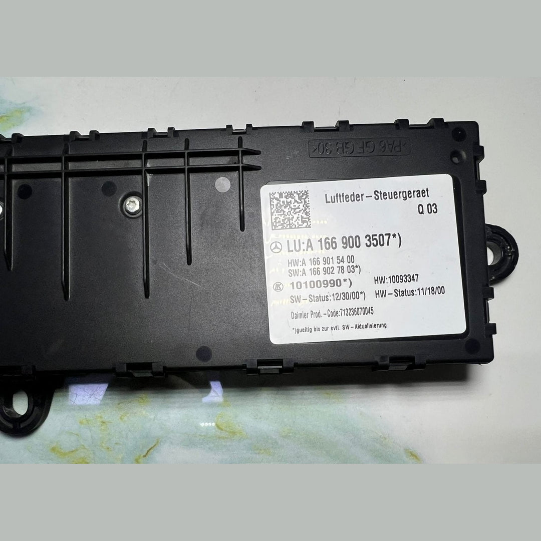 13-16 Mercedes GL450 Air Suspension Control Module A1669003507 GL550 ML350 X166