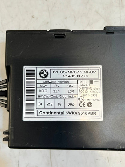 2015 BMW X1 E84 18d N47N Engine Control Unit ECU SET DDE+ CAS3+ 1KEY 8580307