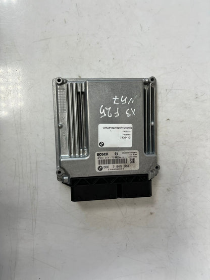 2007-2008 BMW X3 F25 N57 Engine Control Unit ECU SET DDE+EWS+1KEY 7805350 