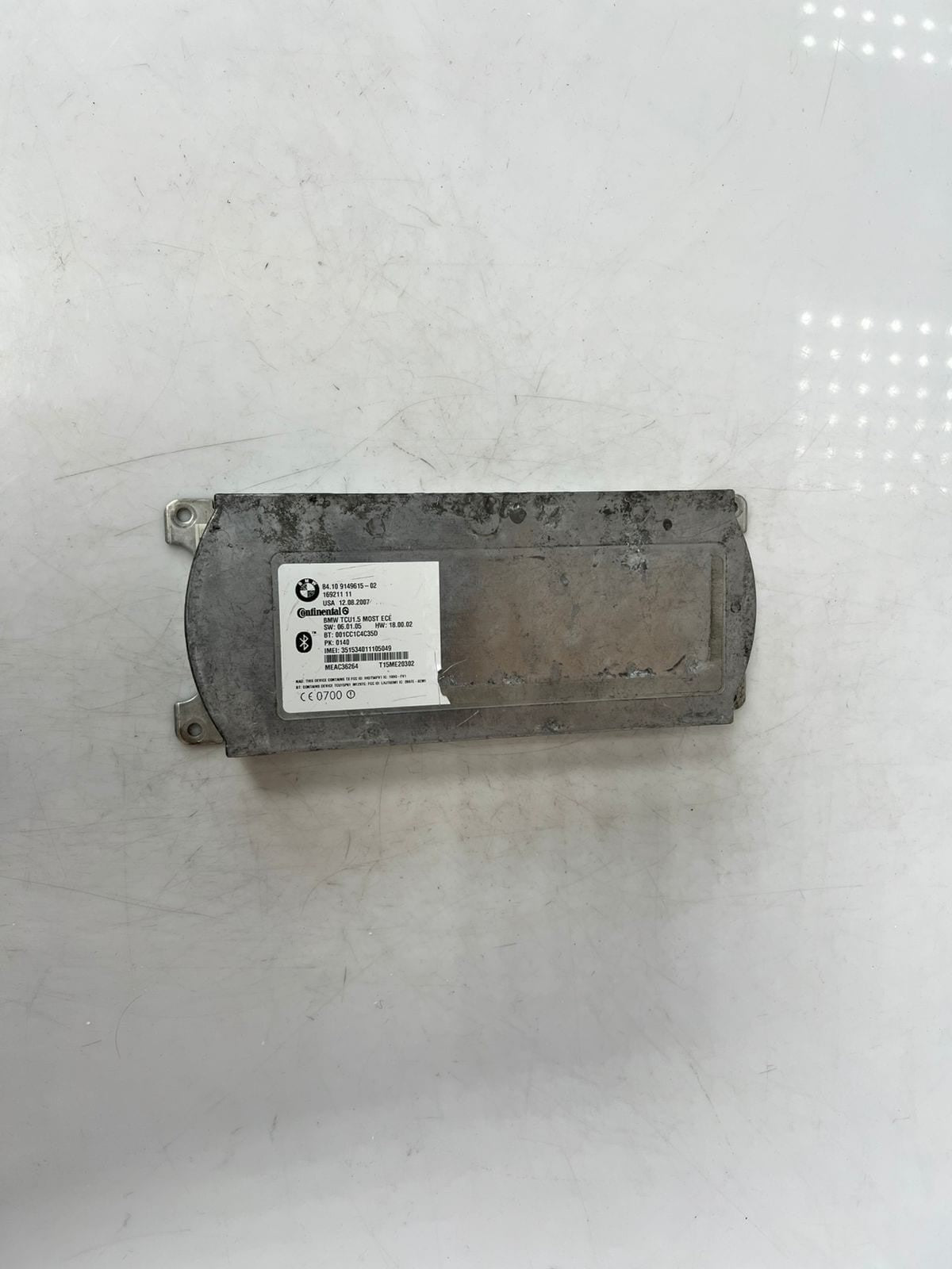 2007-2014 BMW X5 E60, E61, E70 Telematics Bluetooth Control Module 9149615 OEM