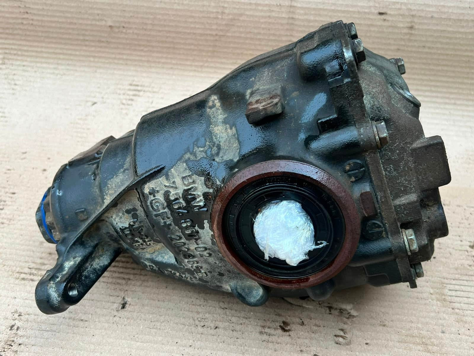 BMW X5 E70 F15 LCI N55 N57 3.15 ratio Rear Differential Carrier 7590911 OEM