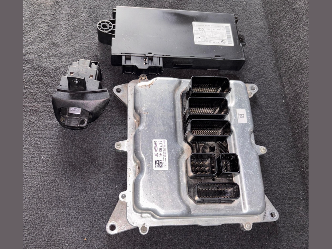 BMW X1 E84 20I N20 184HP ENGINE UNIT ECU KIT DME CAS3 + KEY AUTOMATIC - 8617569