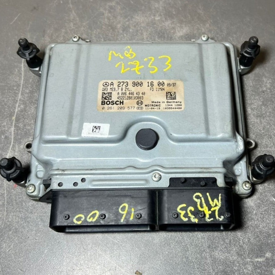 07-12 Mercedes W164 GL450 Engine Control Module Unit ECM ECU A273 9001600 OEM