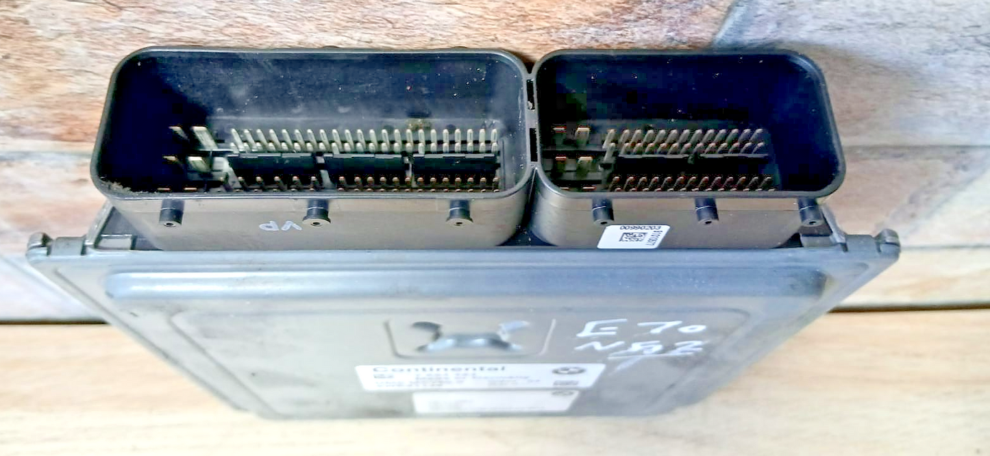 BMW E70 N52 DME MSV80.0 ECU Engine Control Unit Kit 5WK91136 OEM 7594483