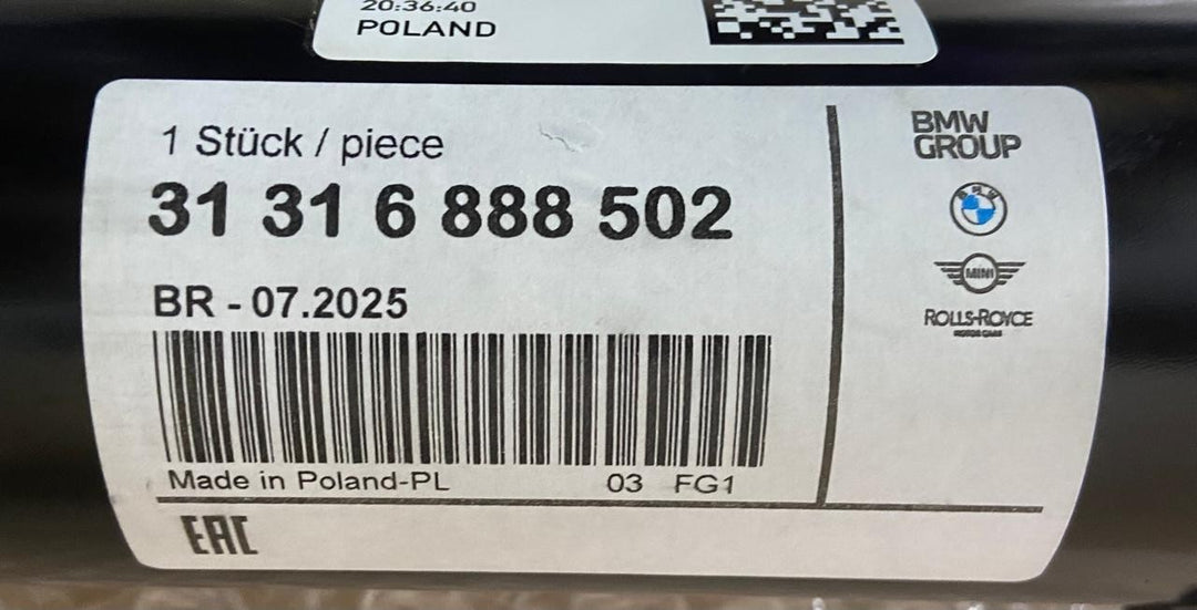 OEM BMW G26 i4 2024 Shock Absorber Front Right Side 6888502 Brand New OEM