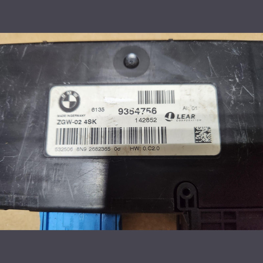 2011-2016 BMW 528i Central Gateway Control Module 9354756,F10 F11
