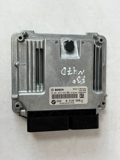 2012 BMW F30 N47D F20 3' 2.0 320d 120d diesel Engine Control Unit ECU 8518568 