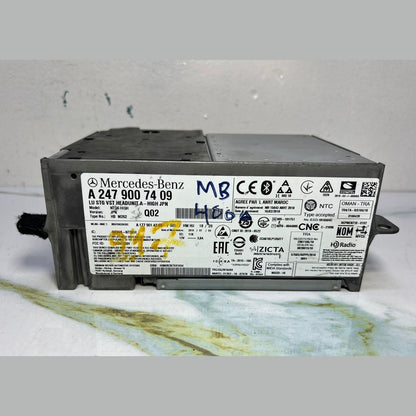 18-21 Mercedes W247 B-Class Radio Audio Multimedia Head Unit  A247 9007409 OEM