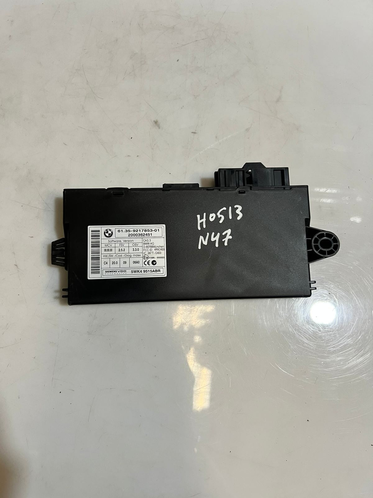 2010-2015 BMW X1 E84 N47 Engine Control Unit ECU SET DDE+ CAS3+ 1KEY 8506442
