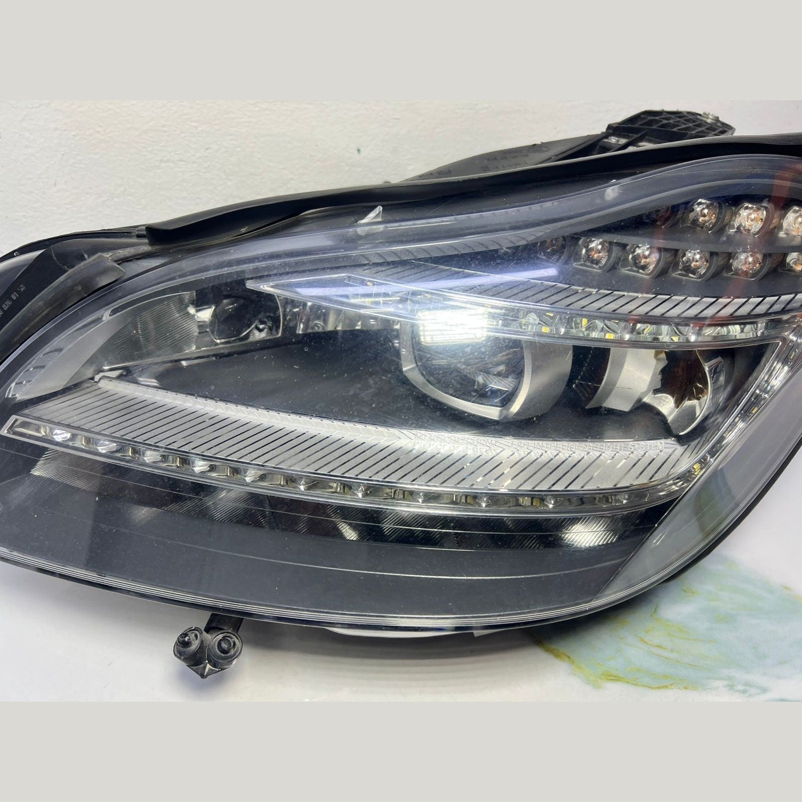12-14 Mercedes W218 CLS400 Front Left Side Head light Headlamp A218 8204761 OEM