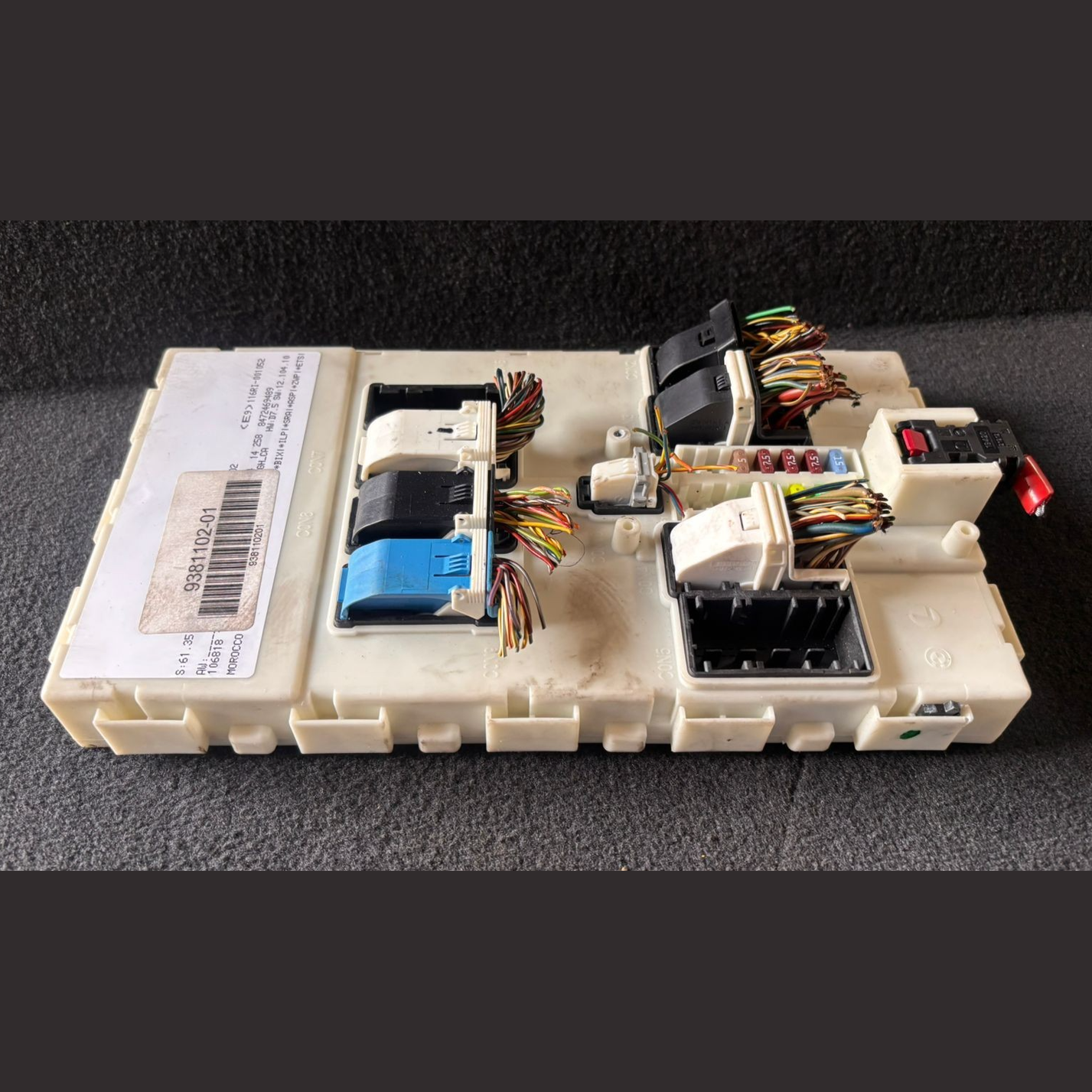 BMW 1 F20 PRE LCI 118i  N13B16A  ENGINE CONTROL UNIT ECU KEY LOCK SET - 8610484