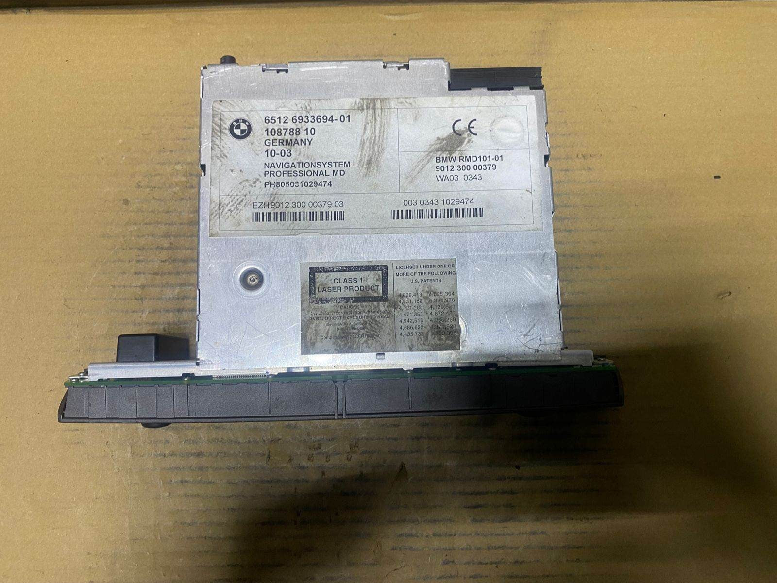 2004 BMW Z4 Navigation Head Unit 6933694 Z4 E85 E86