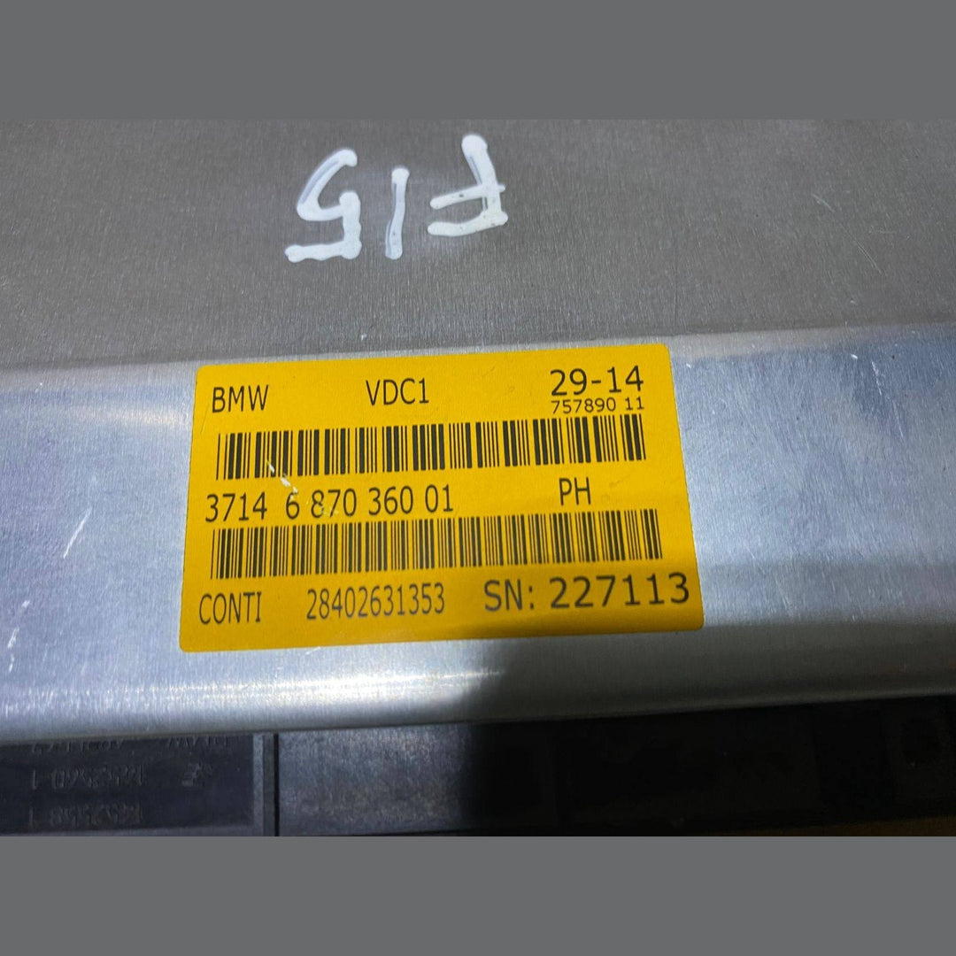 2013-2018 BMW M6 Suspension Control Module 6870360 M5, M6, X5, and 2 Series