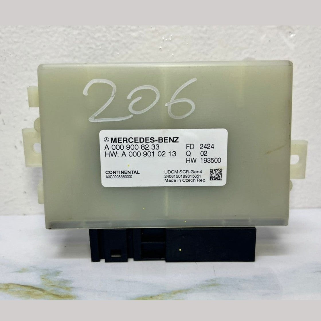 Mercedes W206 C-Class Exhaust Gas Aftertreatment Control Module A000 9008233 OEM