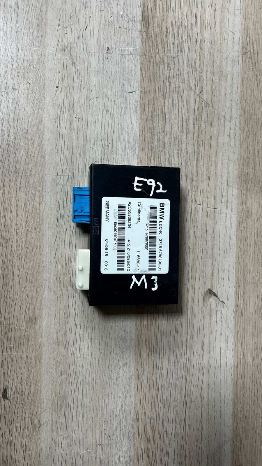 2008-2013 BMW M3 Suspension Control Module 6788790 M3 E90 E92 E93 and Z4 