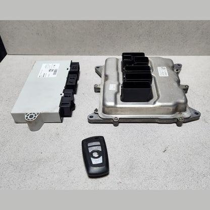 2012-2017 BMW 320i F10 F25 F30 N20 Engine Control Unit DME ECU Set 8606306 OEM
