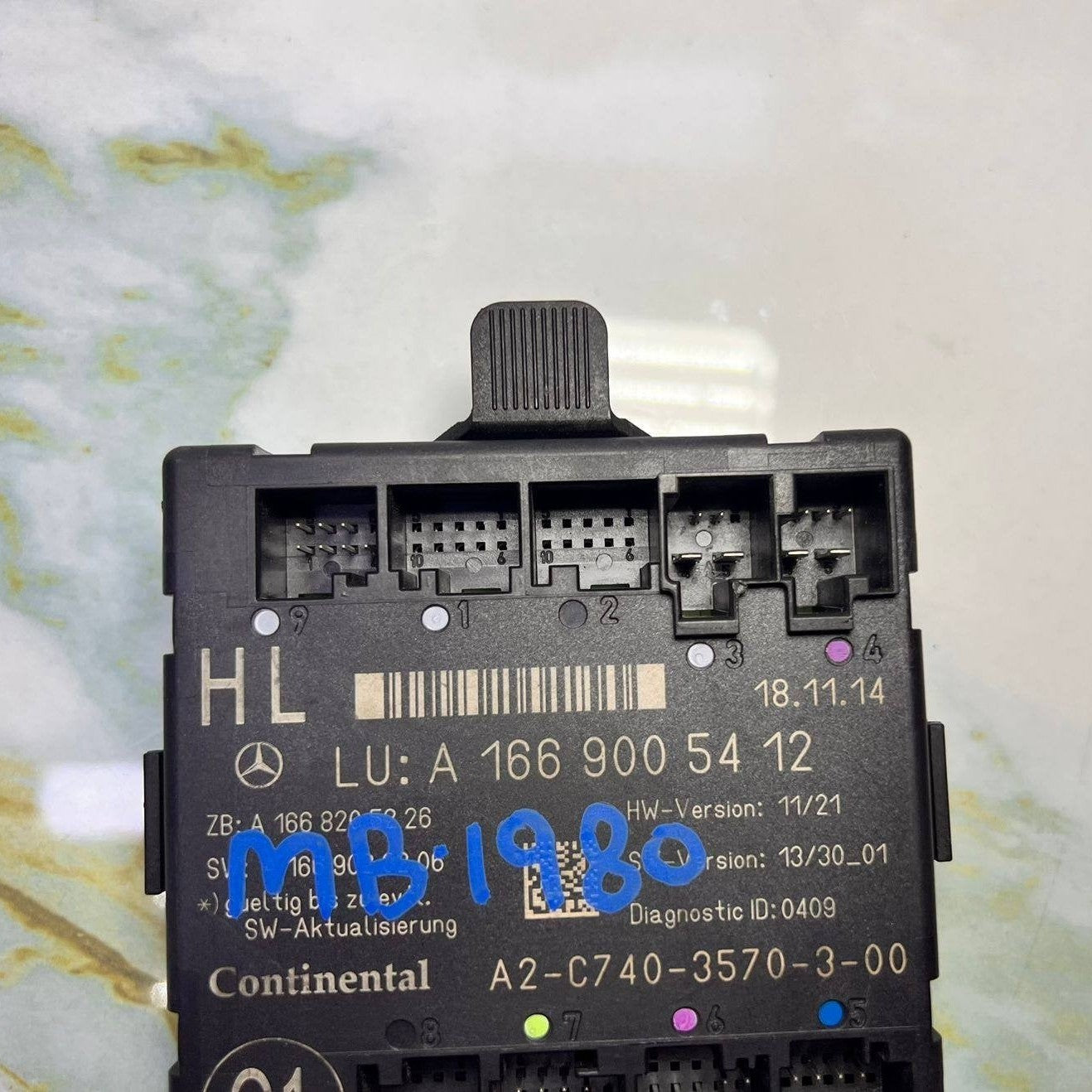 2014-2016 Mercedes-Benz GL450 Door Control Module A 1669005412 GL450 and ML-Clas