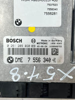 Bild in die Galerieansicht laden, 2005-2006 BMW 545i X5 4.8 E60 Engine Control Module ECU SET DME+EWS+1KEY 7556340