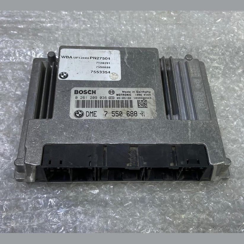 OEM BMW E81 E87 E90 N45 ENGINE CONTROL UNIT ECU MODULE ONLY 7550688