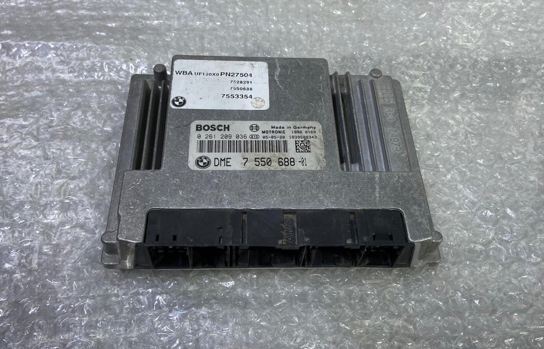 OEM BMW E81 E87 E90 N45 ENGINE CONTROL UNIT ECU MODULE ONLY 7550688