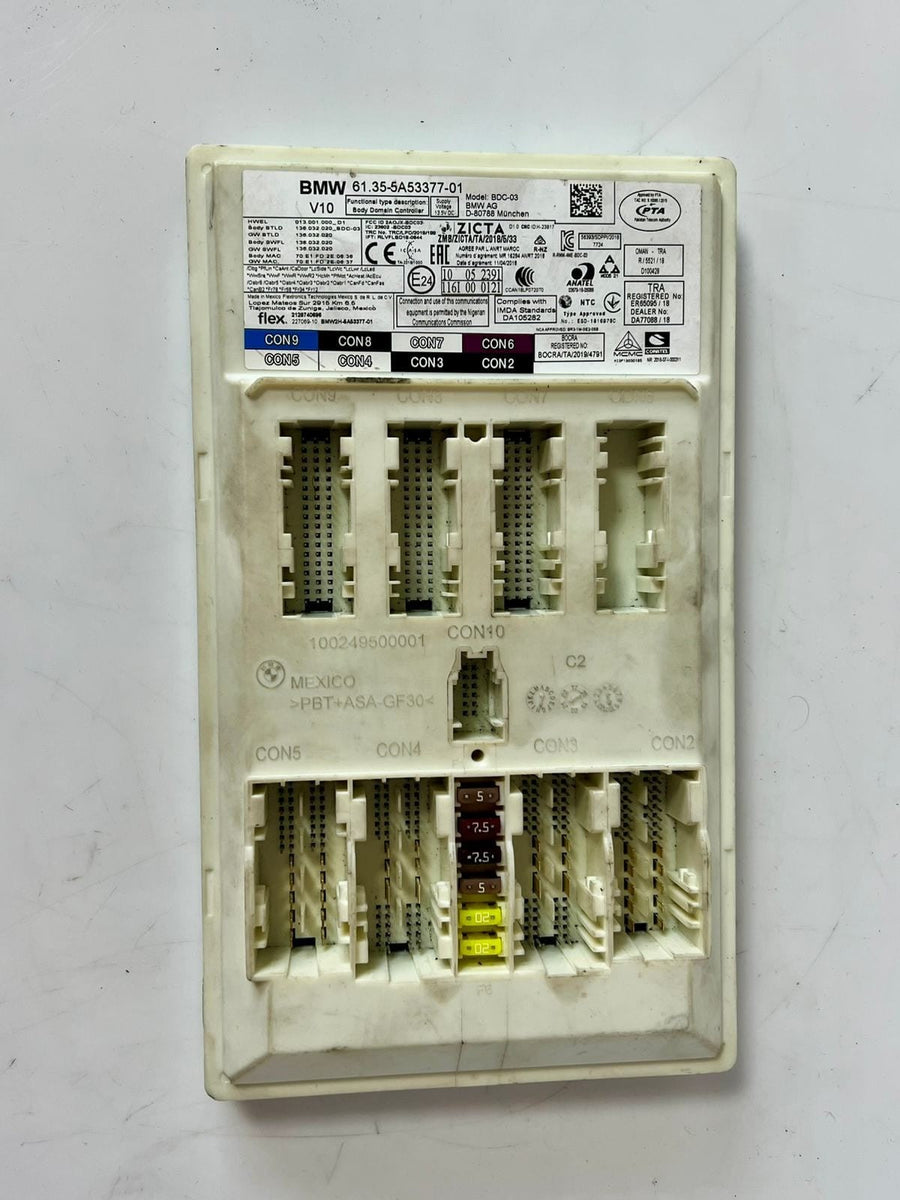 BMW 3 G20 330e Body Comfort Control Unit 5A53377 2.0 Hybrid 215kw 2021
