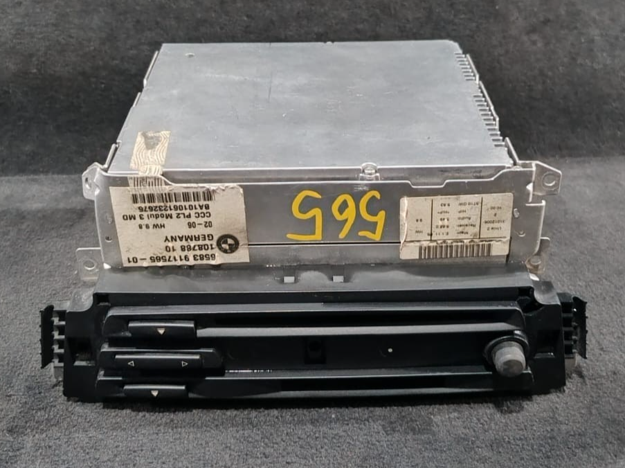 BMW 1 3 6 E64 E70 X5 X6  STEREO RECEIVER CD DISC PLAYER HEAD UNIT CCC - 9117565