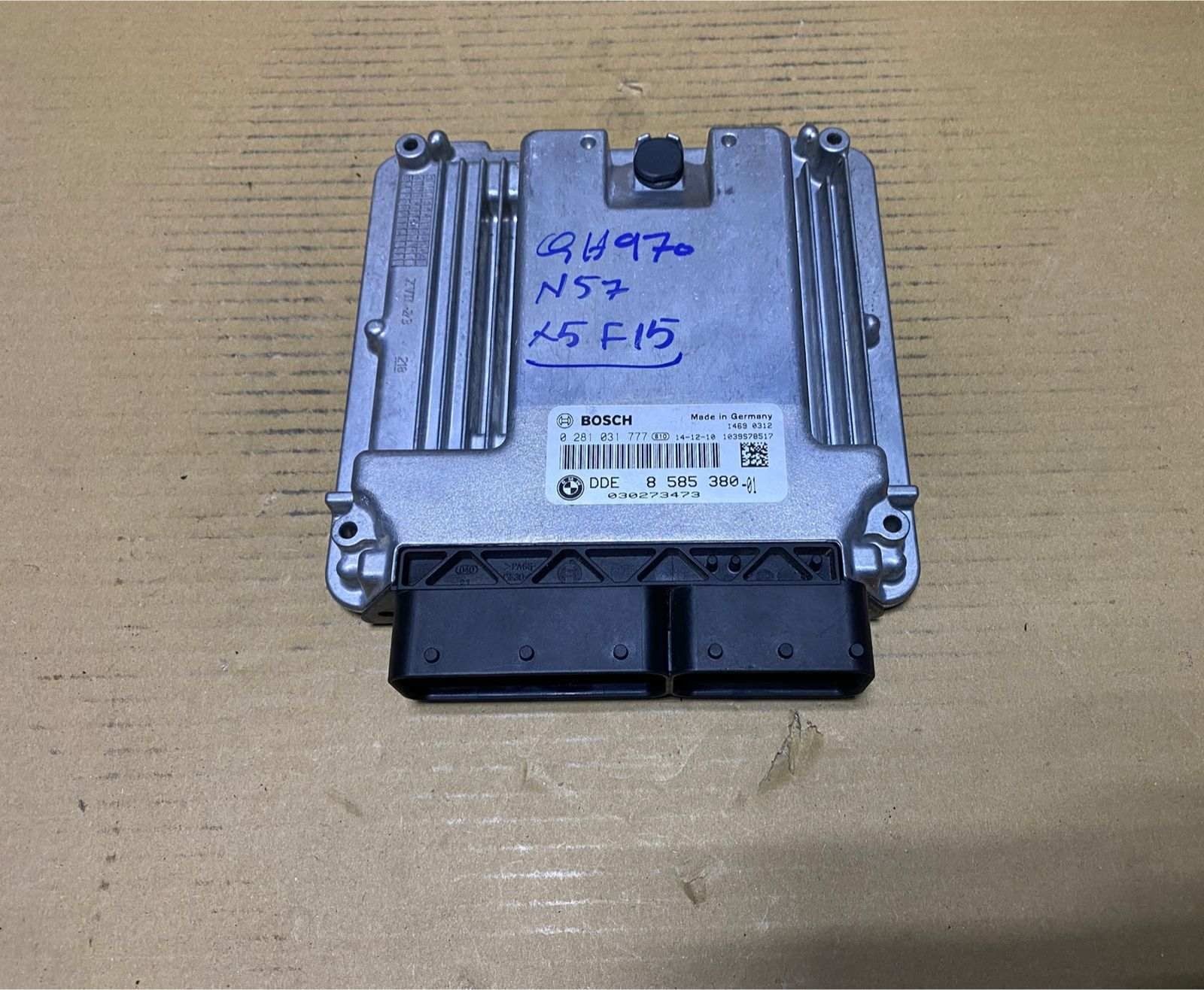 2014-2018 BMW X5 F15 F30 330d F32 430d F34 diesel Engine Control Unit 8585380 