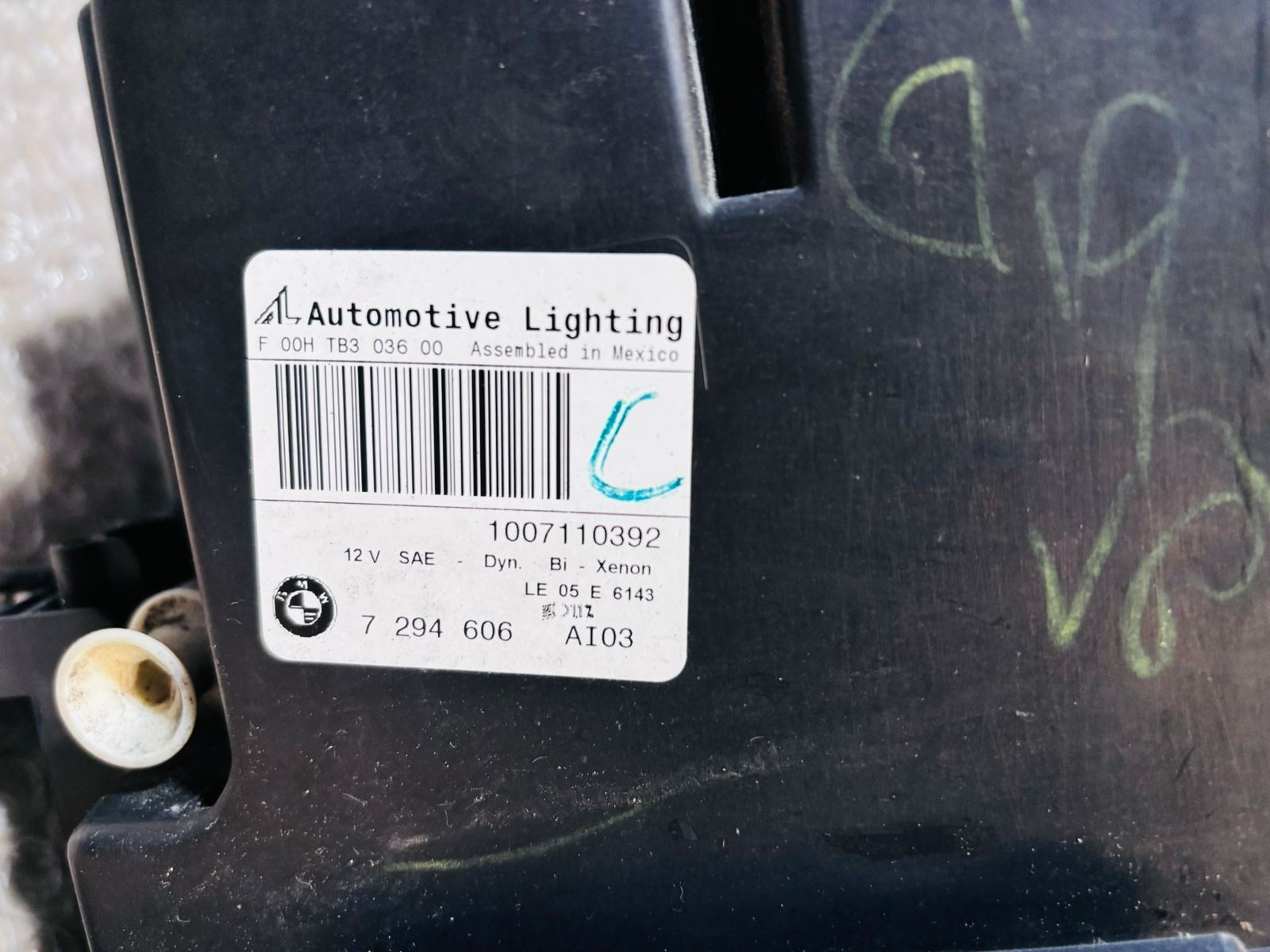 Bmw X5 E70 LCI 2010-2012 Right side Xenon Headlight complete-7294606