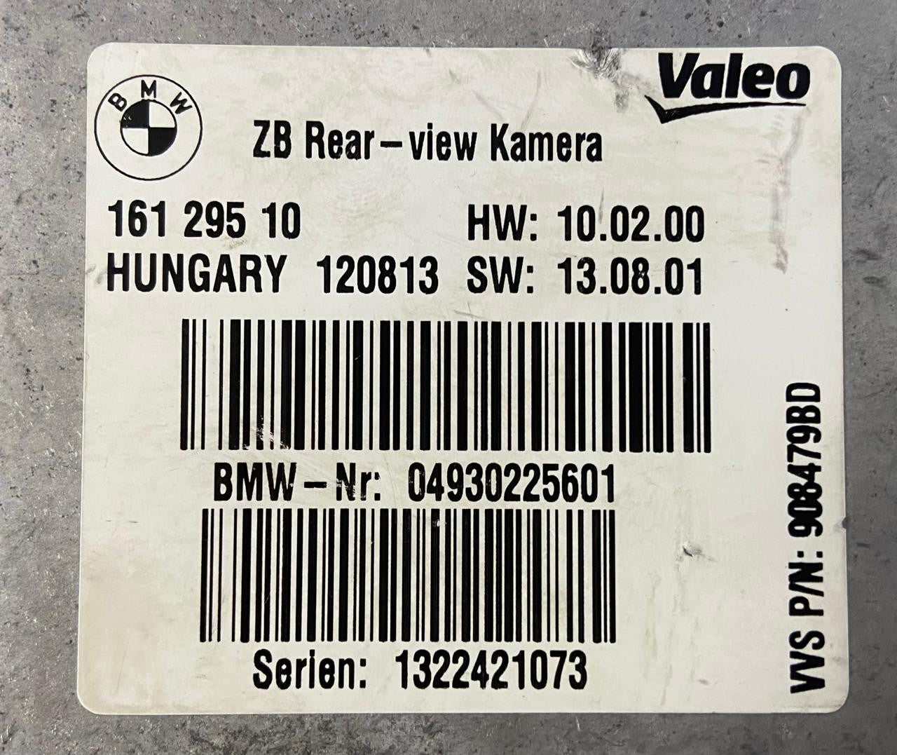 OEM BMW F01 F10 F30 F32 F06 F12 REAR VIEW CAMERA MODULE 9302256
