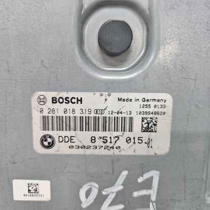 2007-2013 BMW X5 E70 X6 with N57 3.0D Diesel Engine Control Unit DDE 8517015
