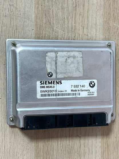 BMW Z4 E85 E86 3.0 2003 ENGINE CONTROL UNIT MODULE ECU ONLY MANUAL - 7532140